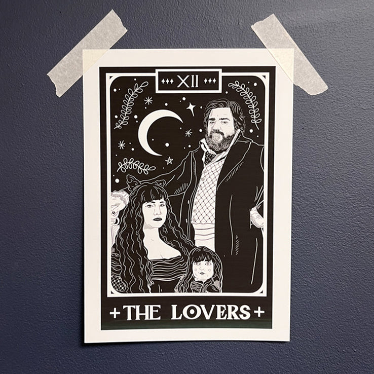 THE LOVERS WWDITS TAROT PRINT
