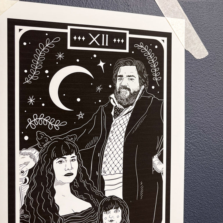 THE LOVERS WWDITS TAROT PRINT
