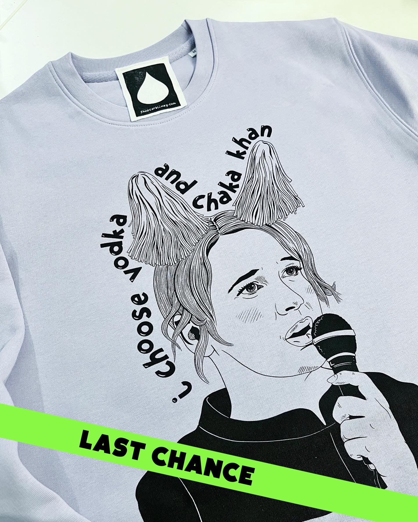 VODKA + CHAKA KHAN BRIDGET SWEATER *NO FOIL*