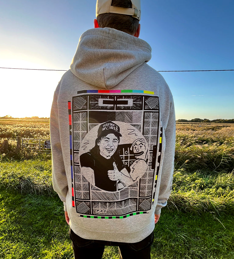 TEST CARD WAYNE HOODY *LIMITED EDITION*