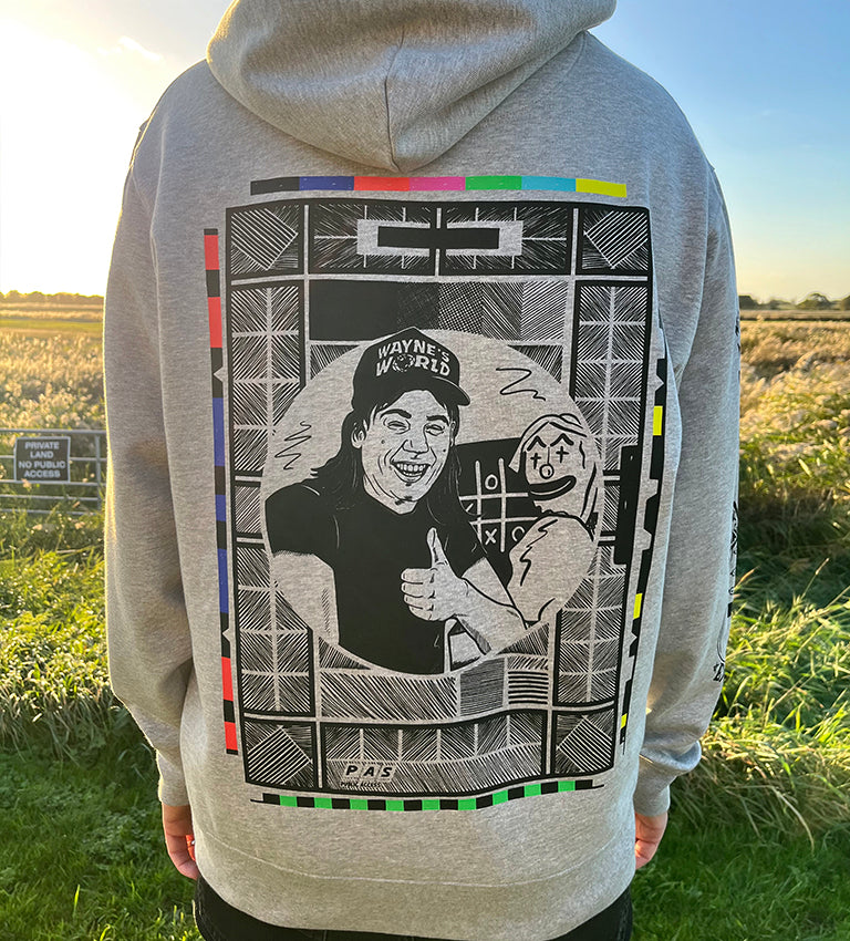 TEST CARD WAYNE HOODY *LIMITED EDITION*