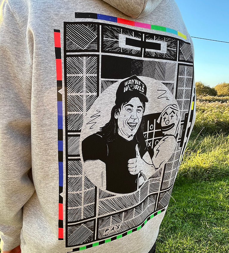 TEST CARD WAYNE HOODY *LIMITED EDITION*
