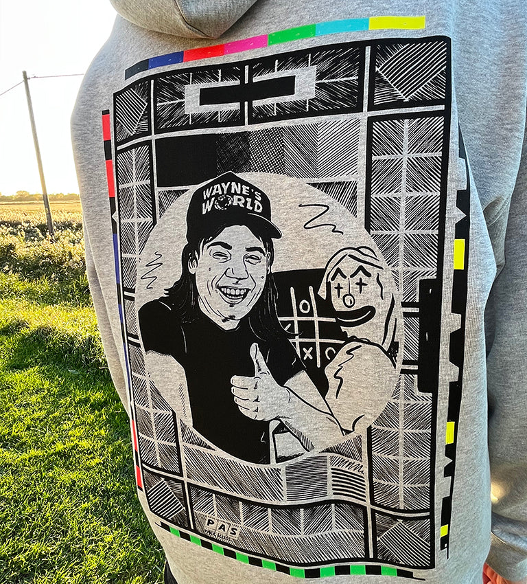 TEST CARD WAYNE HOODY *LIMITED EDITION*