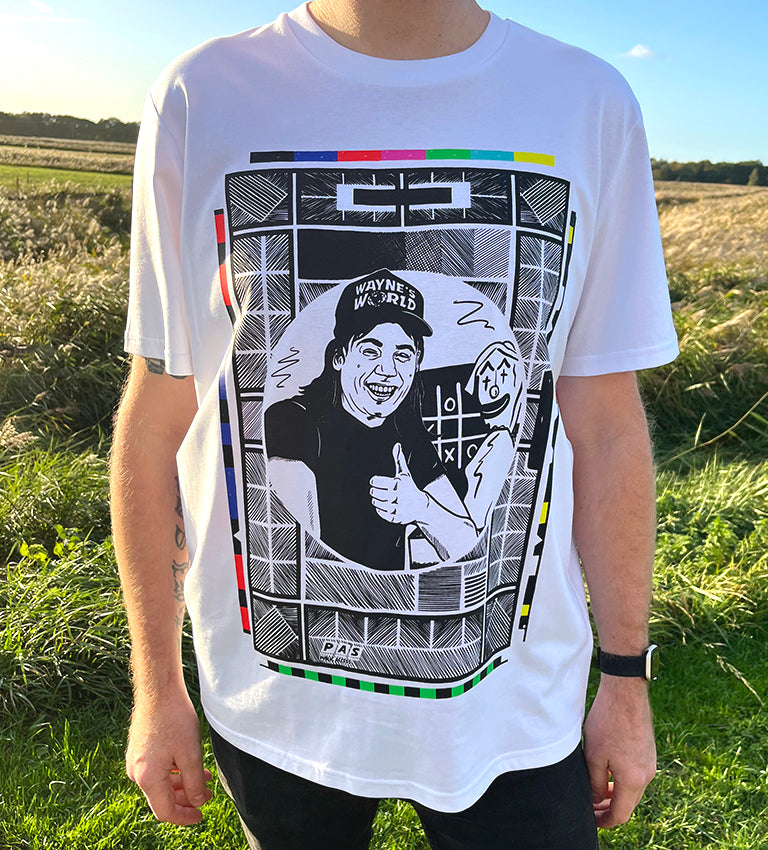 TEST CARD WAYNE T-SHIRT *LIMITED EDITION*
