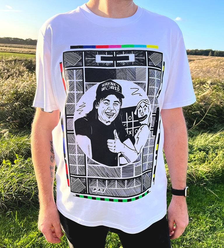 TEST CARD WAYNE T-SHIRT *LIMITED EDITION*