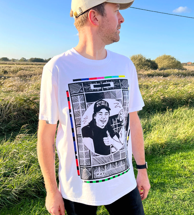 TEST CARD WAYNE T-SHIRT *LIMITED EDITION*