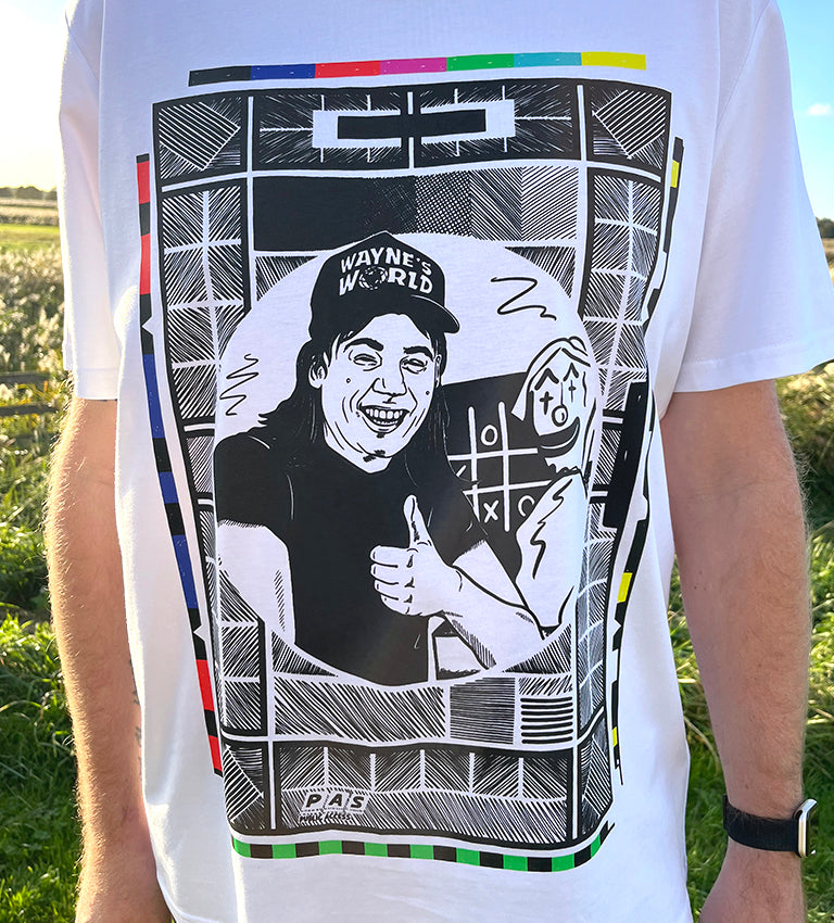 TEST CARD WAYNE T-SHIRT *LIMITED EDITION*