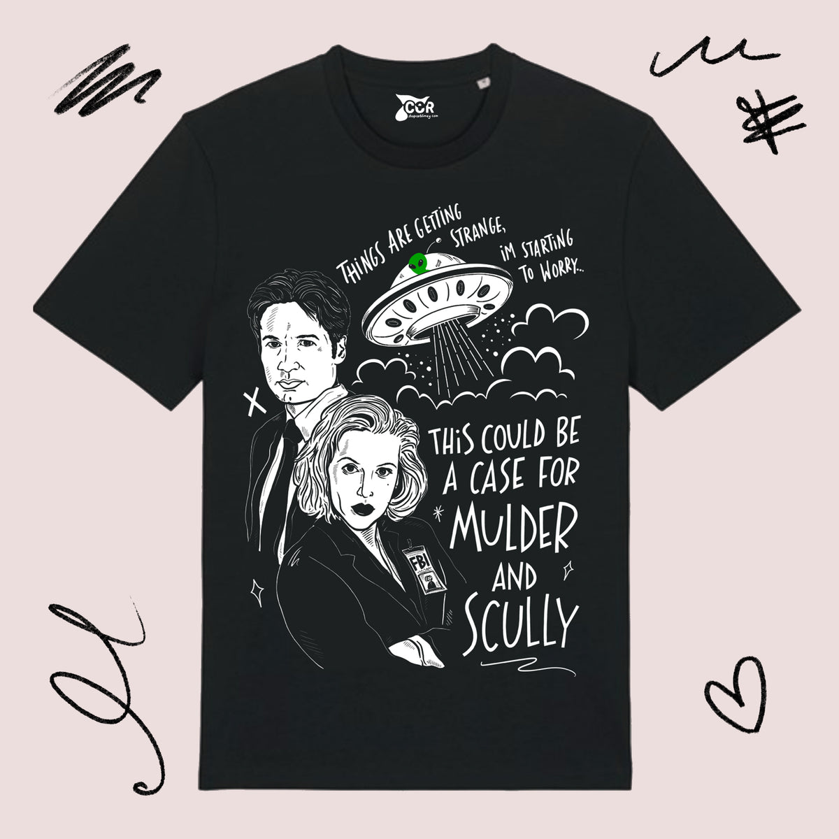 *PREORDER* THINGS ARE GETTING STRANGE BLACK T-SHIRT