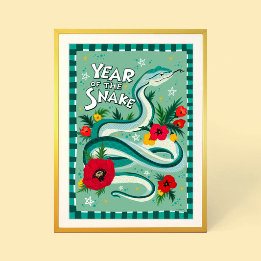 YEAR OF THE SNAKE PRINT