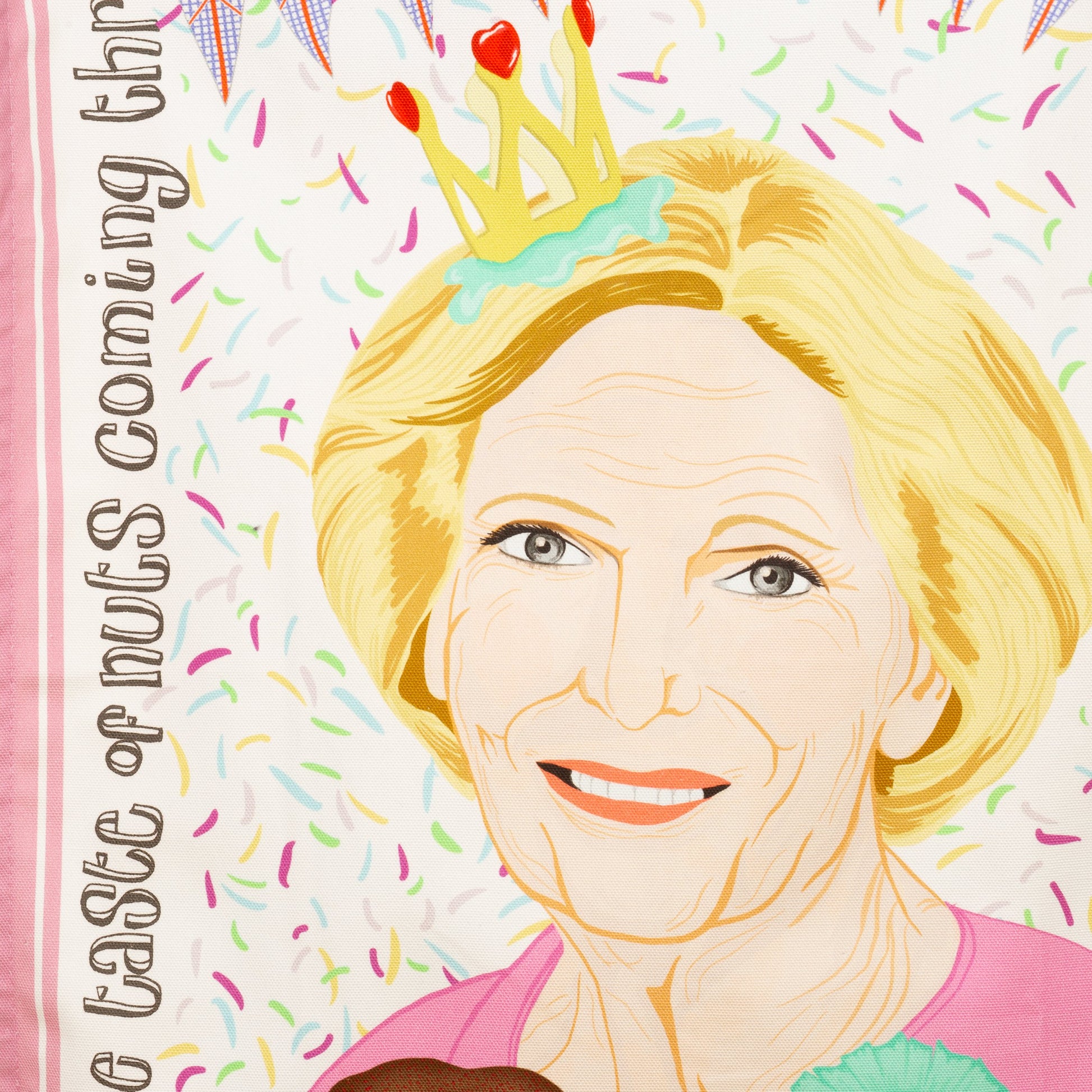 Queen Mary, Mary Berry Teatowel Teatowels Shop Cor Blimey 