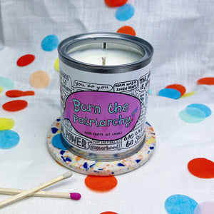 BURN THE PATRIARCHY CANDLE