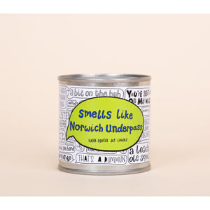Smells like Norwich Underpass Candle Candles Shop Cor Blimey 