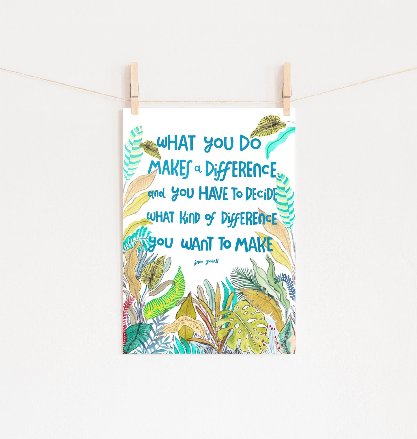 MAKE A DIFFERENCE PRINT