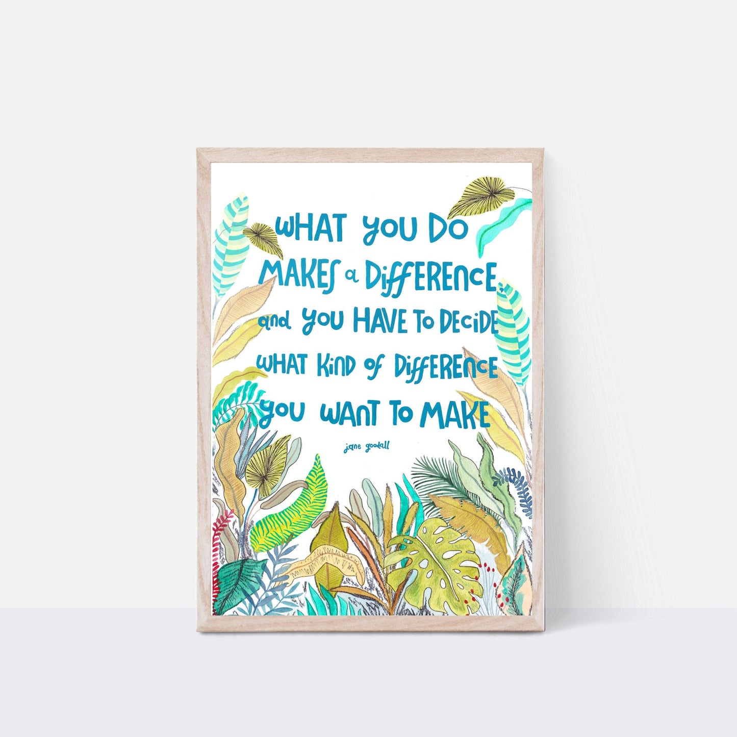 MAKE A DIFFERENCE PRINT