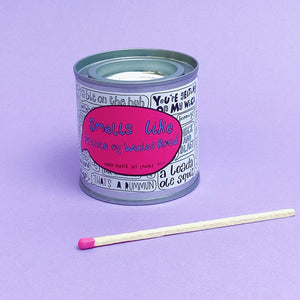 ‘Smells like Prince of Wales Road’ vegan candle is inspired by weekends on Prince of Wales Road in Norwich, UK. 